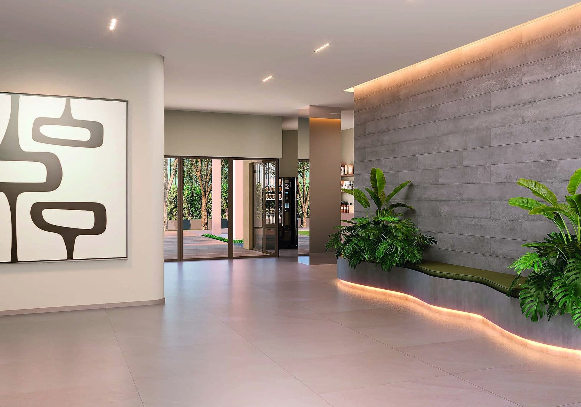 Connect Square — lobby
