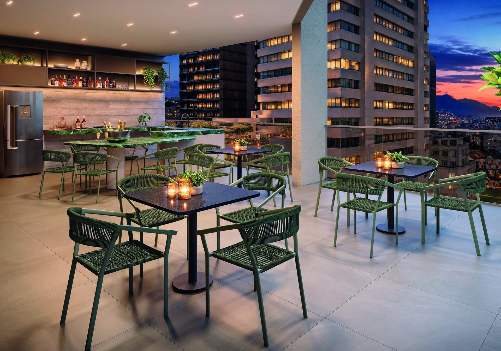 Connect Square — pool bar