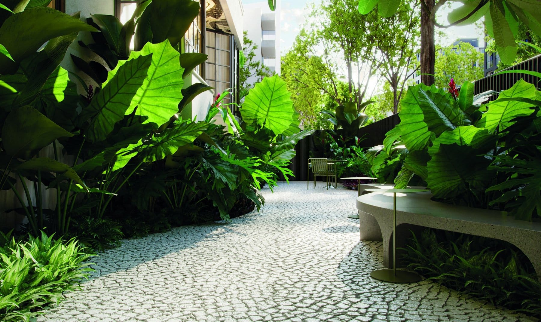 Paradís Leblon — lounge externo